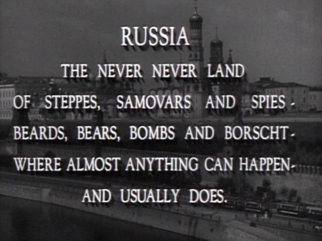 Россия, медведи, бомбы, борщ