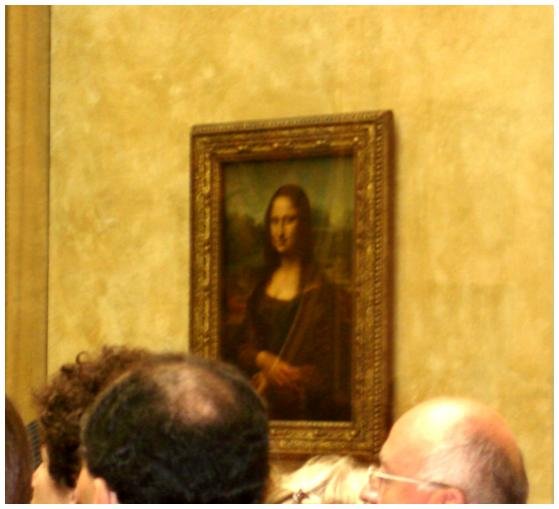 Кто же ее не знает? Мона Лиза собственной персоной.