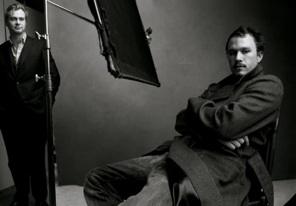 CHRISTOPHER NOLAN and the late HEATH LEDGER, The Risktakers