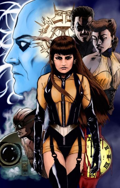 Silk Spectre   Watchmen colors by Maxahiss