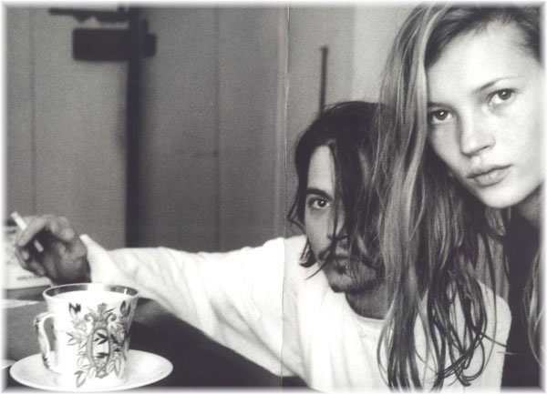 with Kate Moss