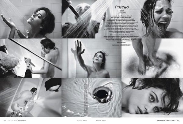 Marion Cotillard won best actress for her role as Edith Piaf in La Vie en Rose (2007). From the March 2008 Hollywood Issue. Photographs by Mark Seliger.