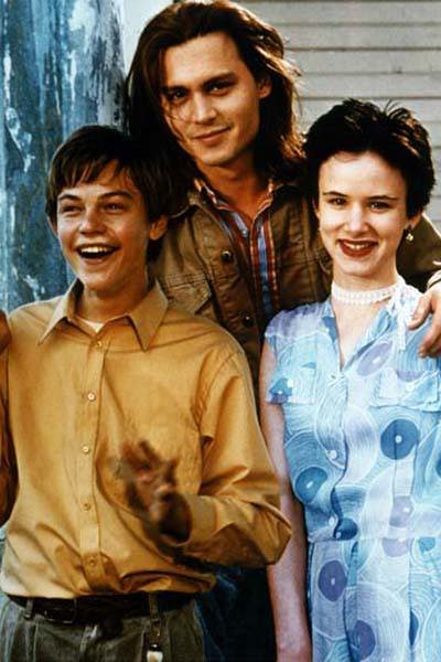 Johnny Depp, Leonardo DiCaprio, Juliette Lewis