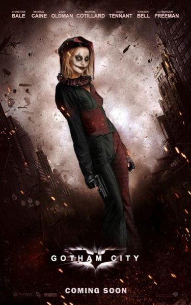 Batman 3 Poster   Harley Quinn by joshwmc