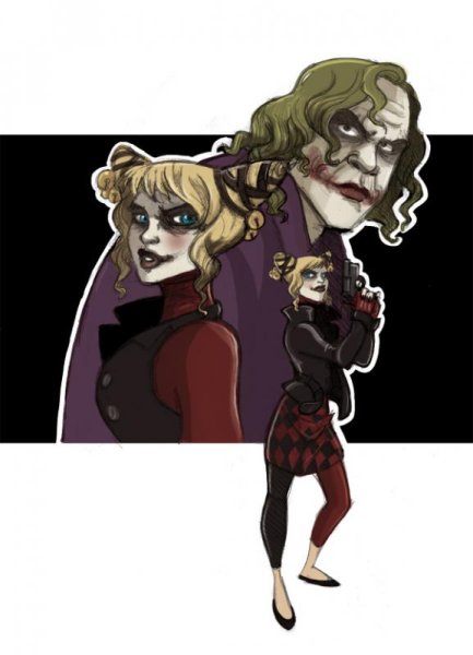 The Joker and Harley  TDK  by kyla79