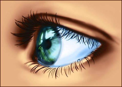 Учимся рисовать глаза с помощью туториалов Стефани Валентин :)