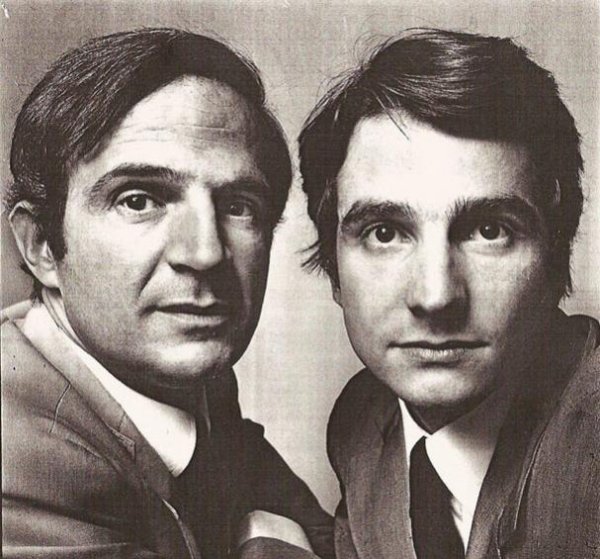 François Truffaut and Jean-Pierre Léaud