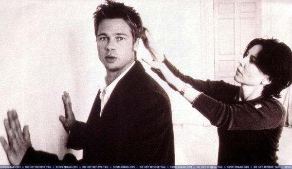 normal brad pitt