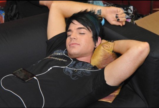 Adam is sleeping...