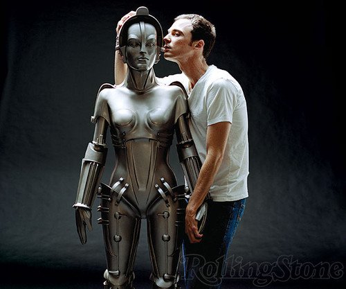 sheldon and cyberwoman:)