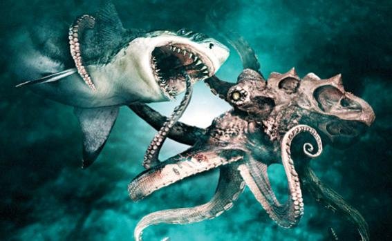 mega shark vs giant octopus