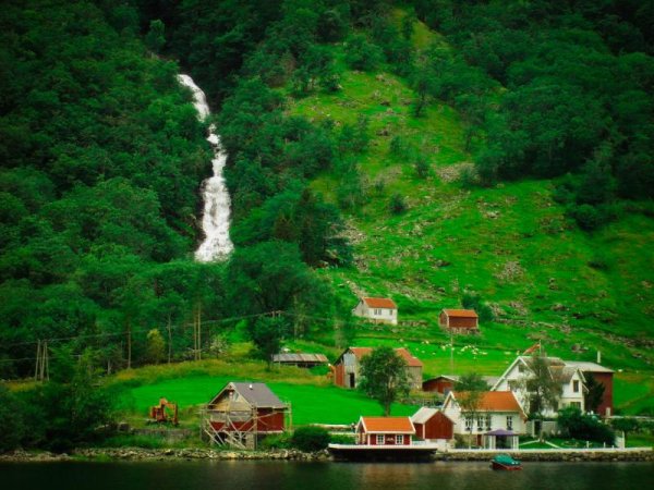 Нереальные норвежские пейзажи.
