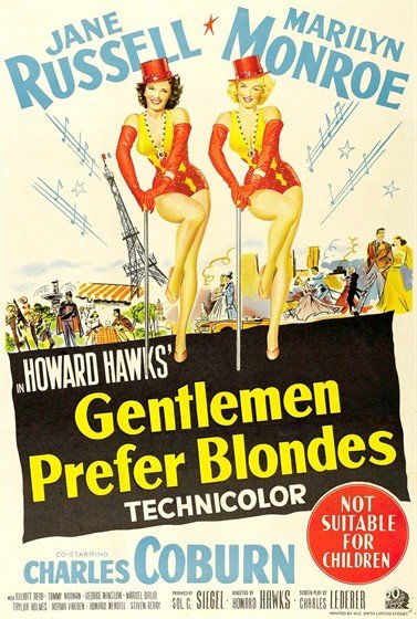 Подробнее о "Джентельмены предпочитают блондинок"