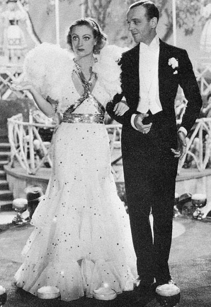 с Джоан Кроуфорд "Танцующая леди"(1933)