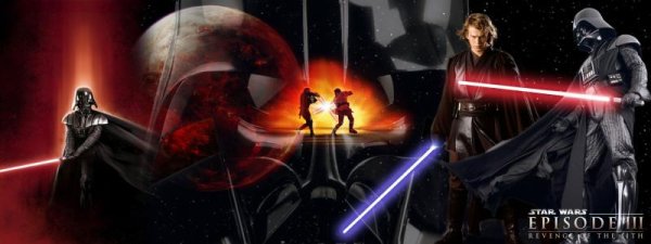dual desktop wallpaper movie DarthVader Star Wars