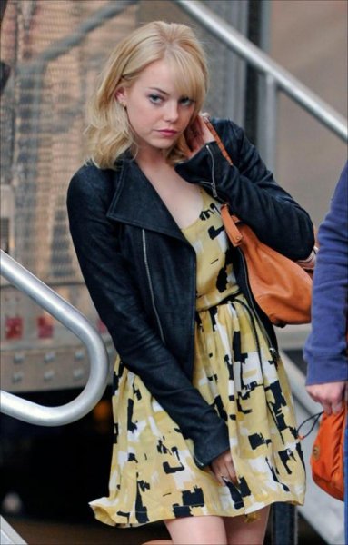 On set of "The Amazing Spider-Man" - 30.04.2011