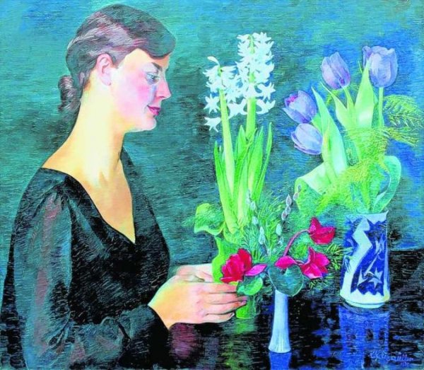 Конрад Феликсмюллер Цветы для показа 1930