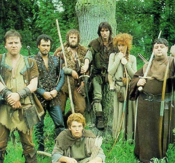 британский сериал 1980-х годов "Робин из Шервуда"