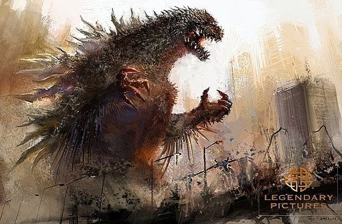 Godzilla 2014 Concept Artwork