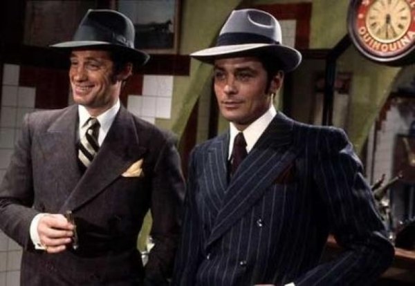Борсалино - бренд, ставший альтернативным названием "федоры" после одноименного фильма. Делон, Бельмондо и их шляпы - в четыре раза круче, чем обычно.