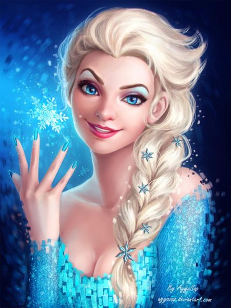 elsa frozen by ayyasap d7c9qil