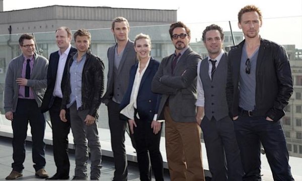 the avengers cast in moscow