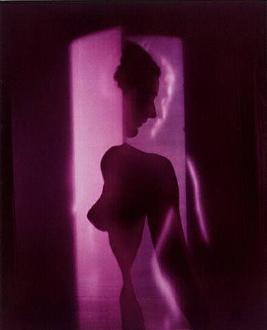 Erwin Blumenfeld   Cubistic Purple Nude, 1949