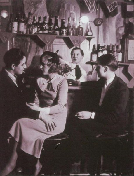 Le Monocle Club. Photograph by George Brassai?, Paris 1930s