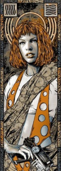 Leeloo / The Fifth Element (1997) - artwork