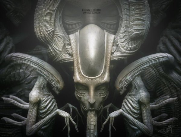 H.R. Giger Tribute (Santiago Betancur)